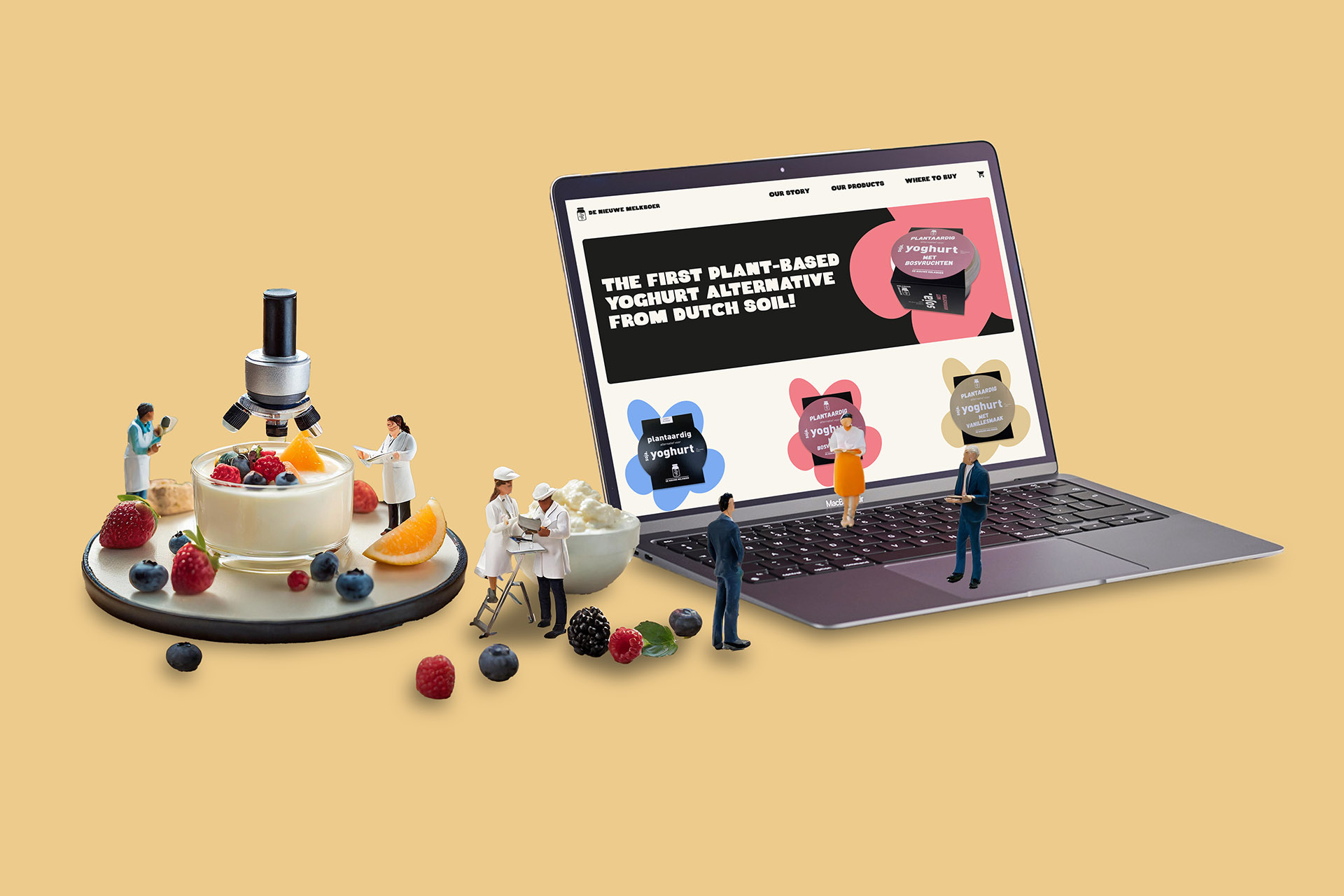 Design and Development De Nieuwe Melkboer website