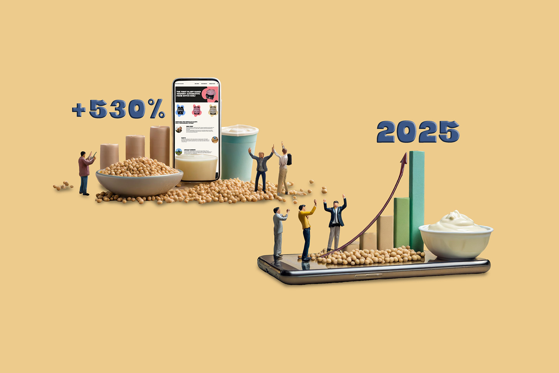 Results and impact De Nieuwe Melkboer website