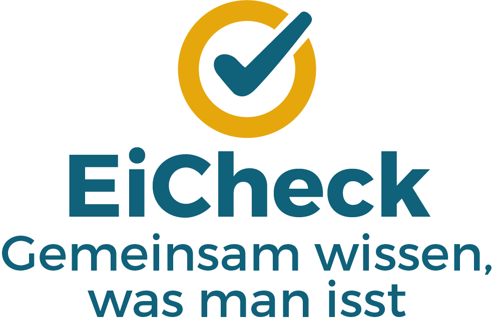 Eicheck logo+slogan DE