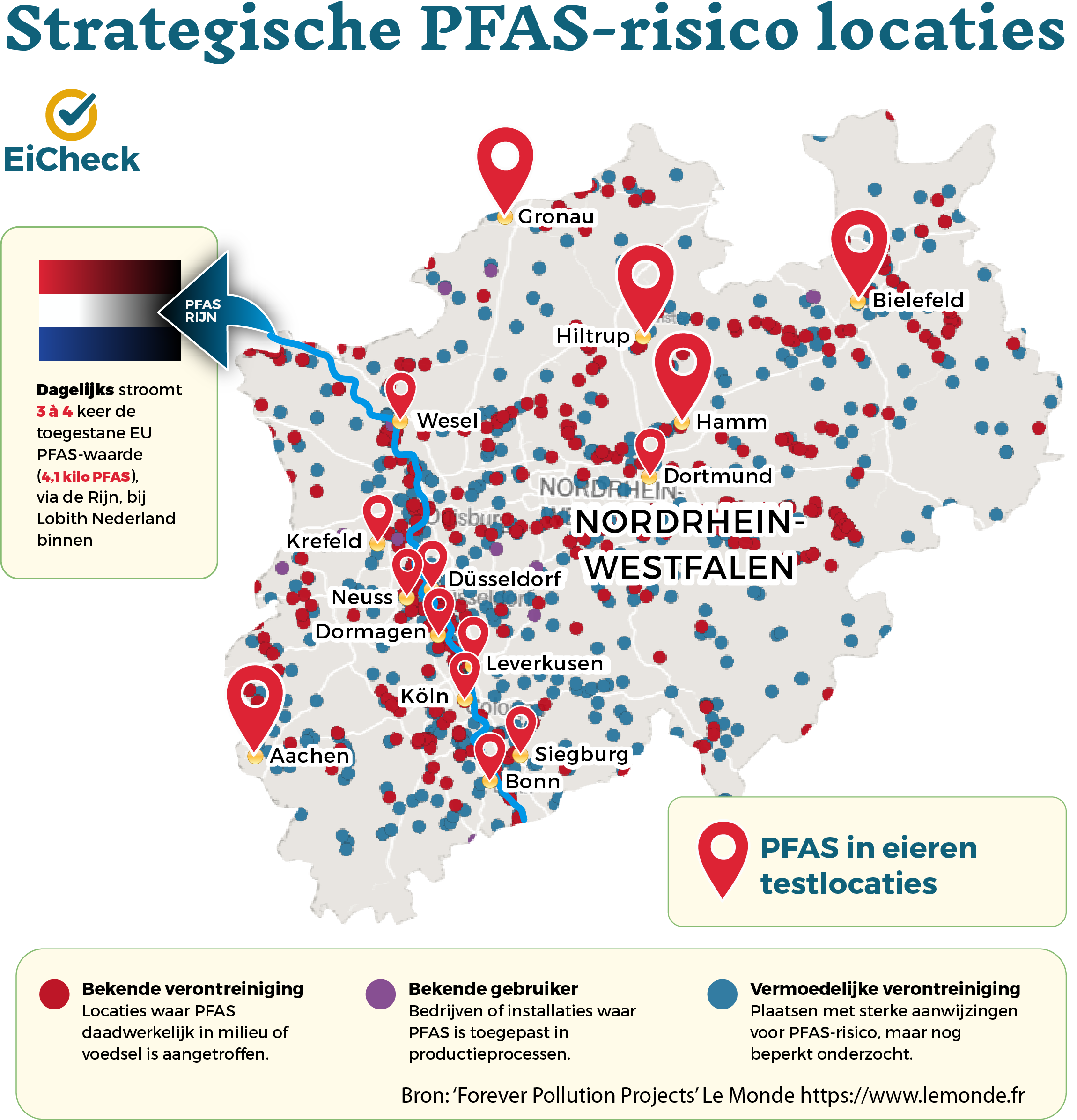 NRW FPP PFAS-Test kaart EiCheck